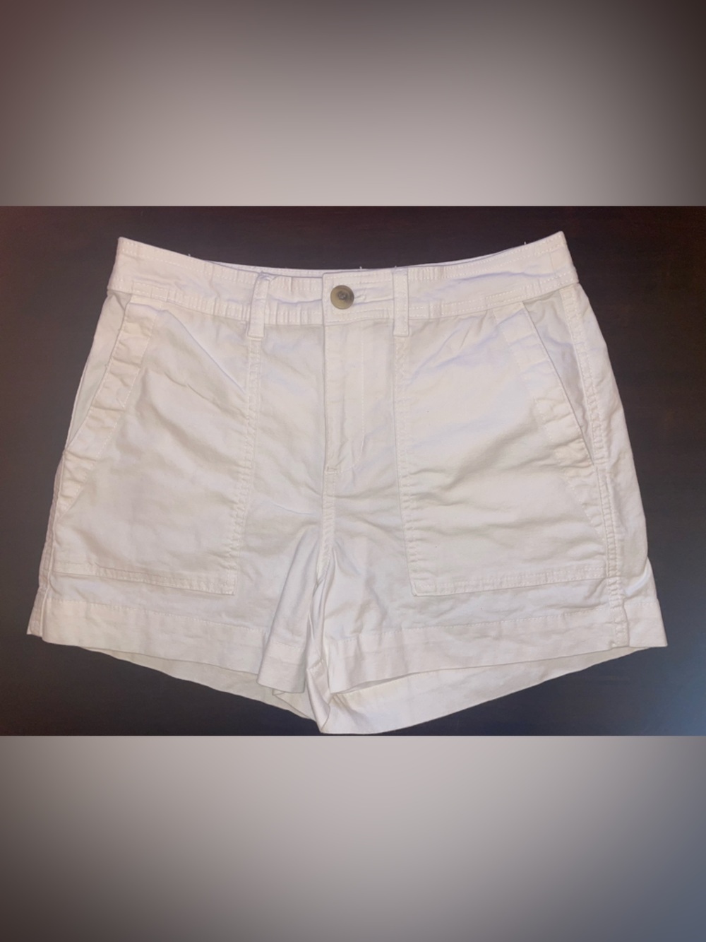 a new day White Utility Pocket cargo Shorts - 8